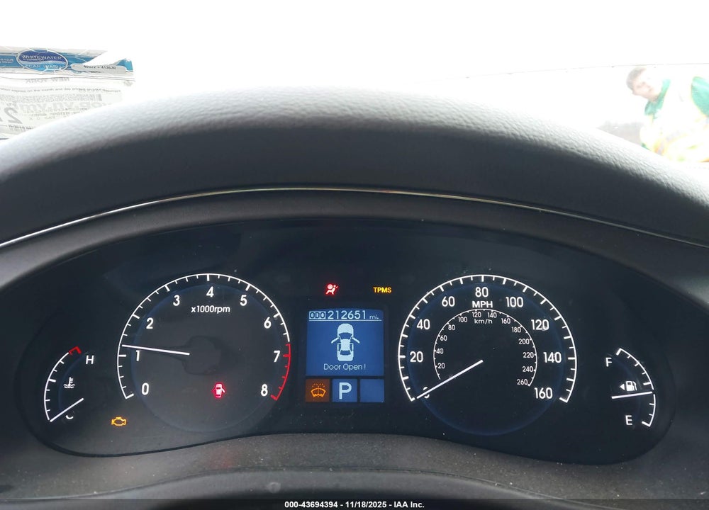 2009 HYUNDAI GENESIS 4.6 VIN: KMHGC46F89U062840