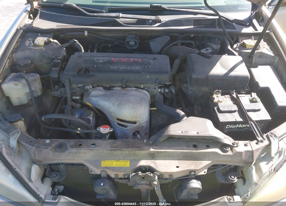 2002 TOYOTA CAMRY LE VIN: 4T1BE32K12U025328