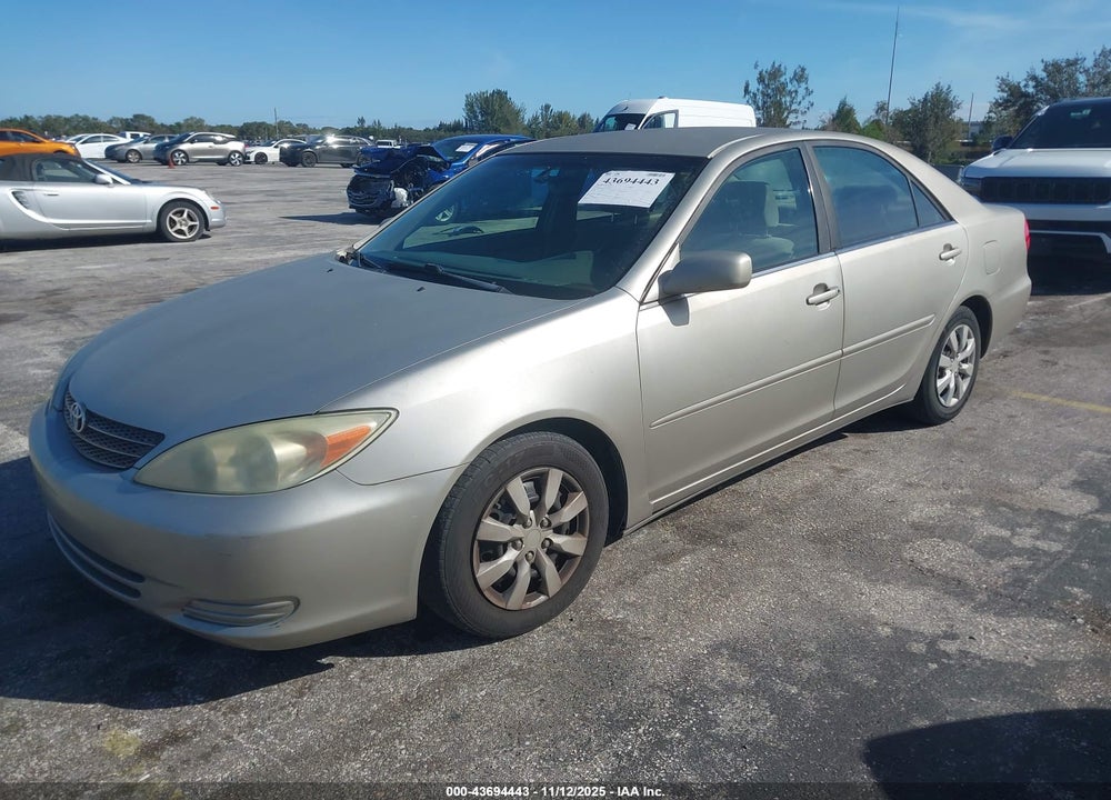 2002 TOYOTA CAMRY LE VIN: 4T1BE32K12U025328