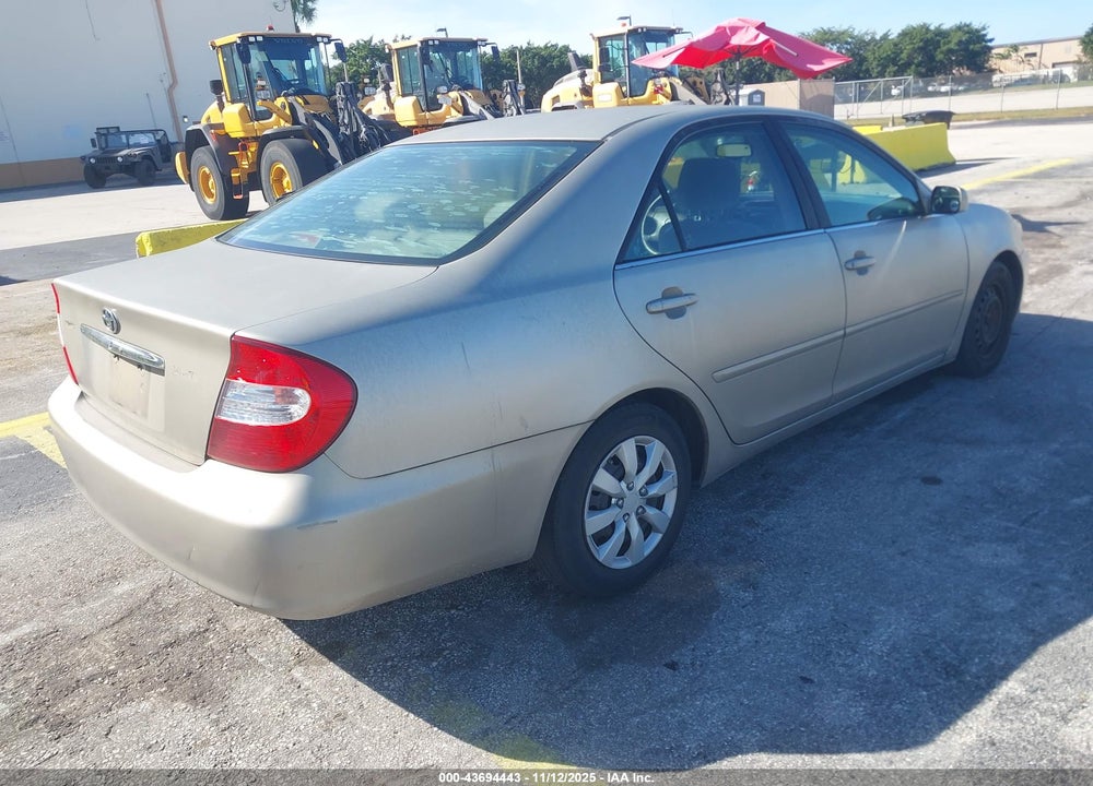 2002 TOYOTA CAMRY LE VIN: 4T1BE32K12U025328