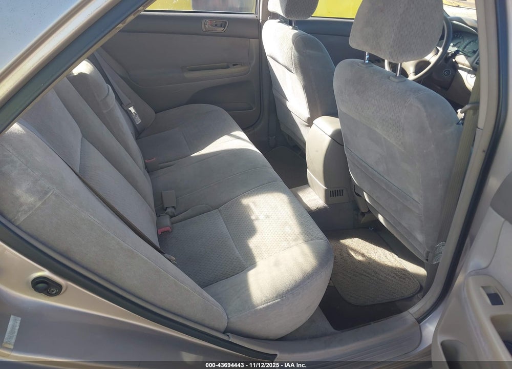 2002 TOYOTA CAMRY LE VIN: 4T1BE32K12U025328