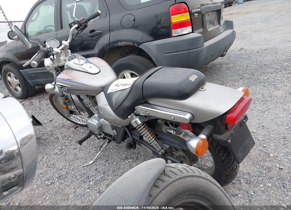 2004 KAWASAKI BN125 A VIN: JKABNRA134DA09440