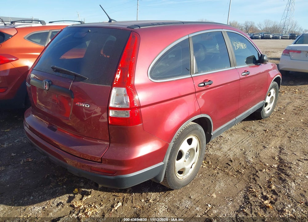 2010 HONDA CR-V VIN: 5J6RE4H36AL072216