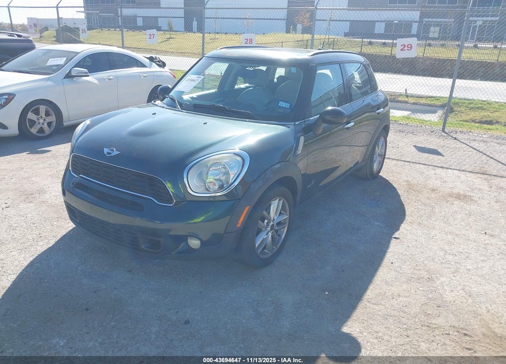 2012 MINI COOPER S COUNTRYMAN VIN: WMWZC5C56CWM11856
