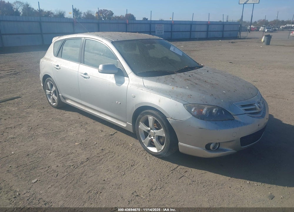 2005 MAZDA 3 S VIN: JM1BK143751256585