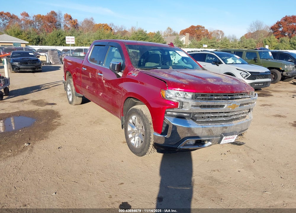 2019 CHEVROLET SILVERADO 1500 LTZ VIN: 1GCUYGED9KZ268252