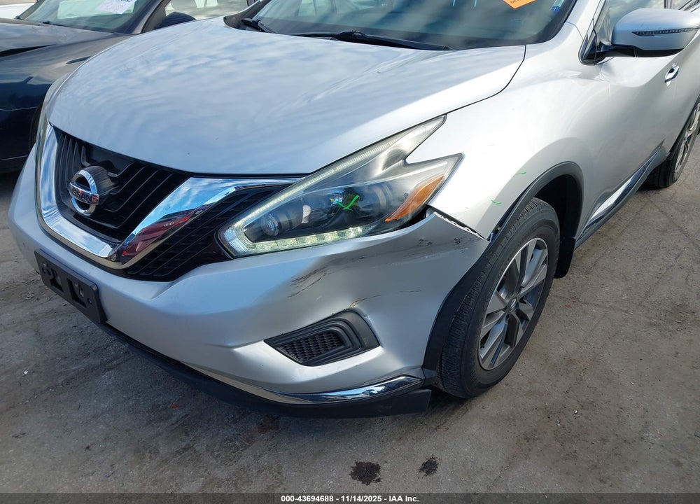 2018 NISSAN MURANO S VIN: 5N1AZ2MH0JN173345