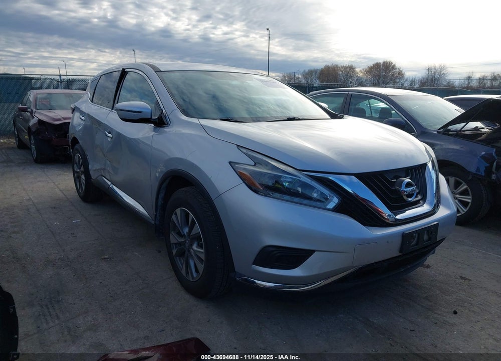 2018 NISSAN MURANO S VIN: 5N1AZ2MH0JN173345