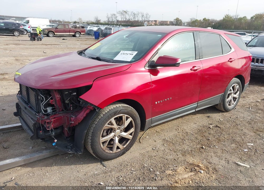 2018 CHEVROLET EQUINOX LT VIN: 2GNAXKEX6J6221314