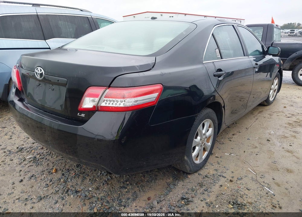2011 TOYOTA CAMRY LE VIN: 4T1BF3EK3BU190340