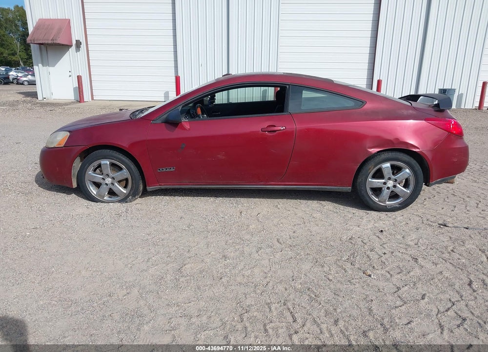 2008 PONTIAC G6 GT VIN: 1G2ZH17N884199881