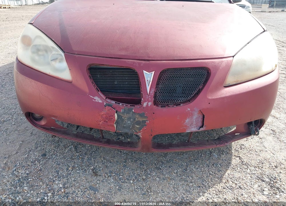 2008 PONTIAC G6 GT VIN: 1G2ZH17N884199881