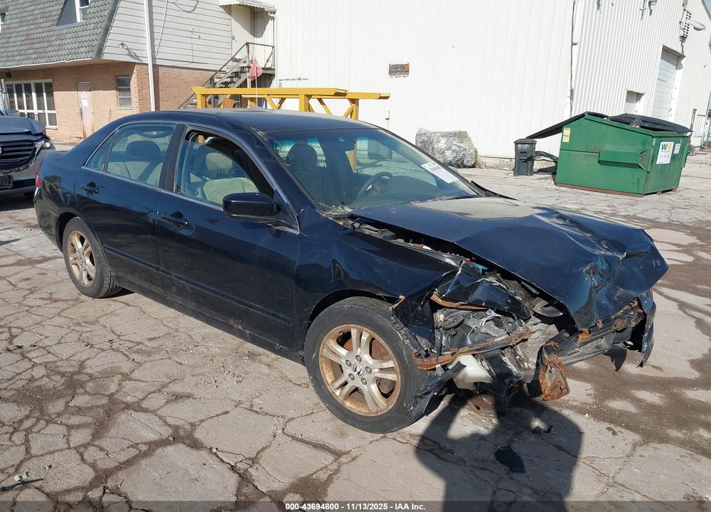 2006 HONDA ACCORD 2.4 SE VIN: 1HGCM55386A115015