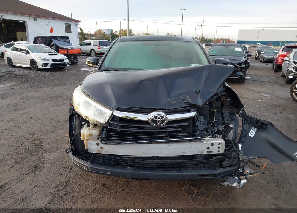 2014 TOYOTA HIGHLANDER VIN: 5TDBKRFH1ES062645