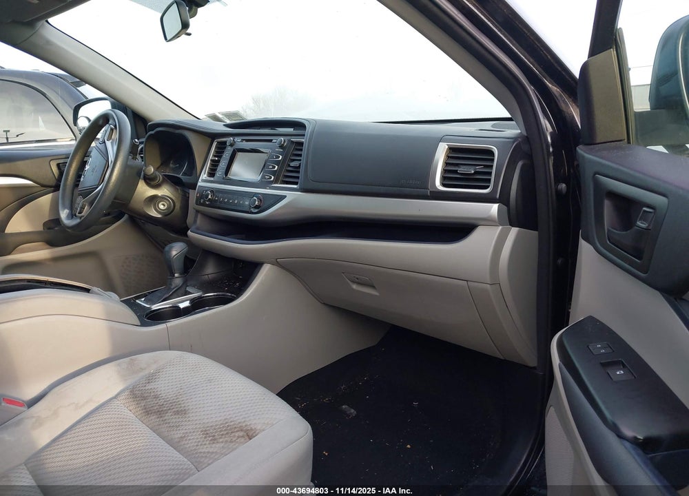 2014 TOYOTA HIGHLANDER VIN: 5TDBKRFH1ES062645