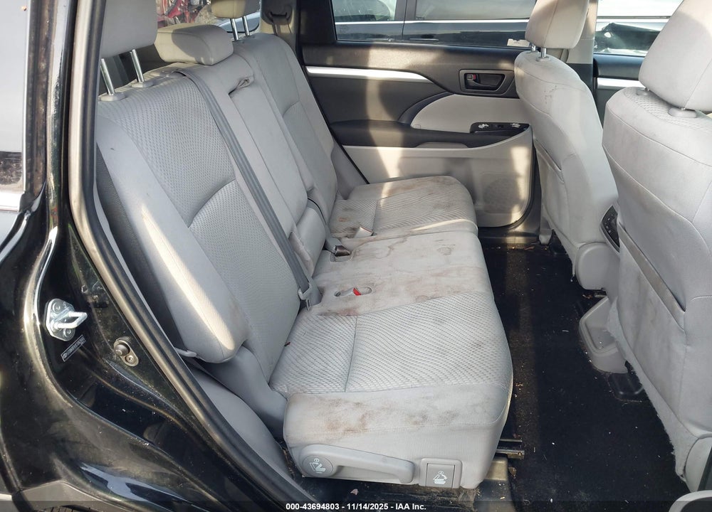 2014 TOYOTA HIGHLANDER VIN: 5TDBKRFH1ES062645
