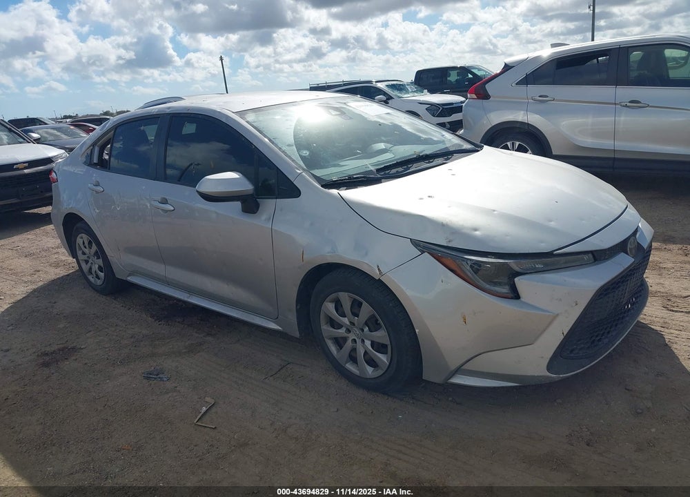 2020 TOYOTA COROLLA LE VIN: JTDEPRAE8LJ112060