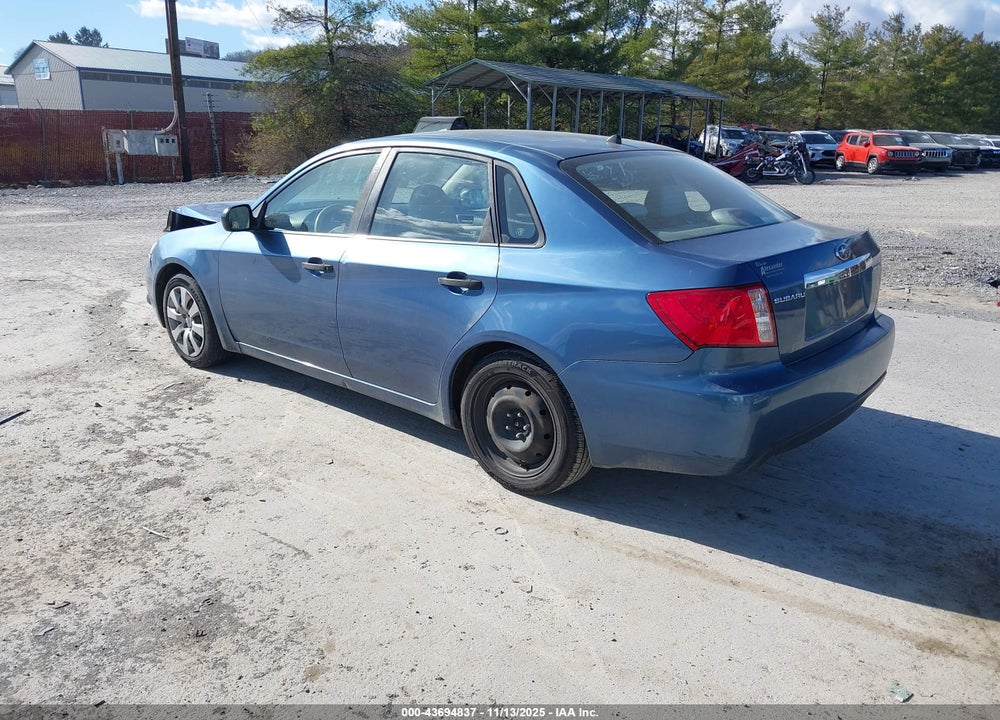 2008 SUBARU IMPREZA VIN: JF1GE61648H519383