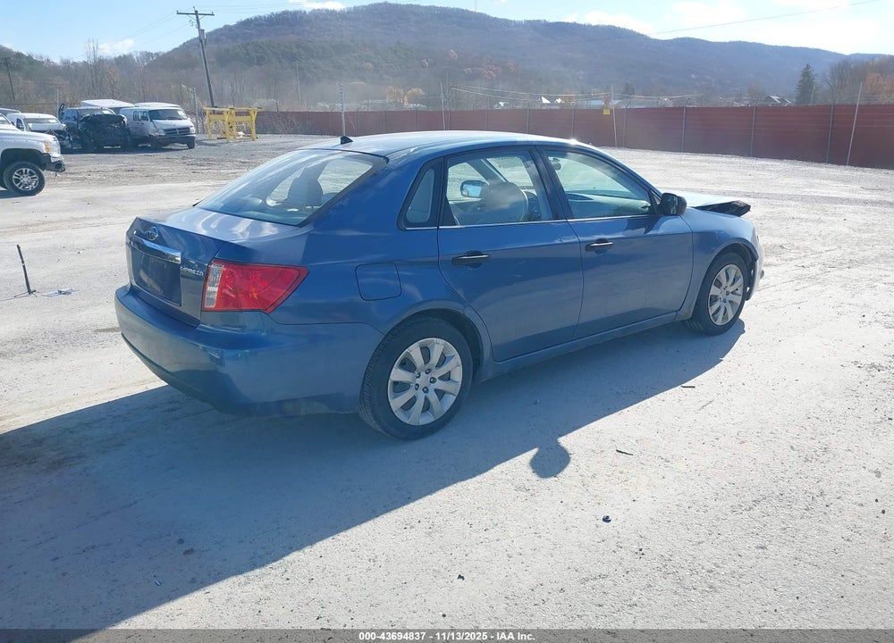 2008 SUBARU IMPREZA VIN: JF1GE61648H519383