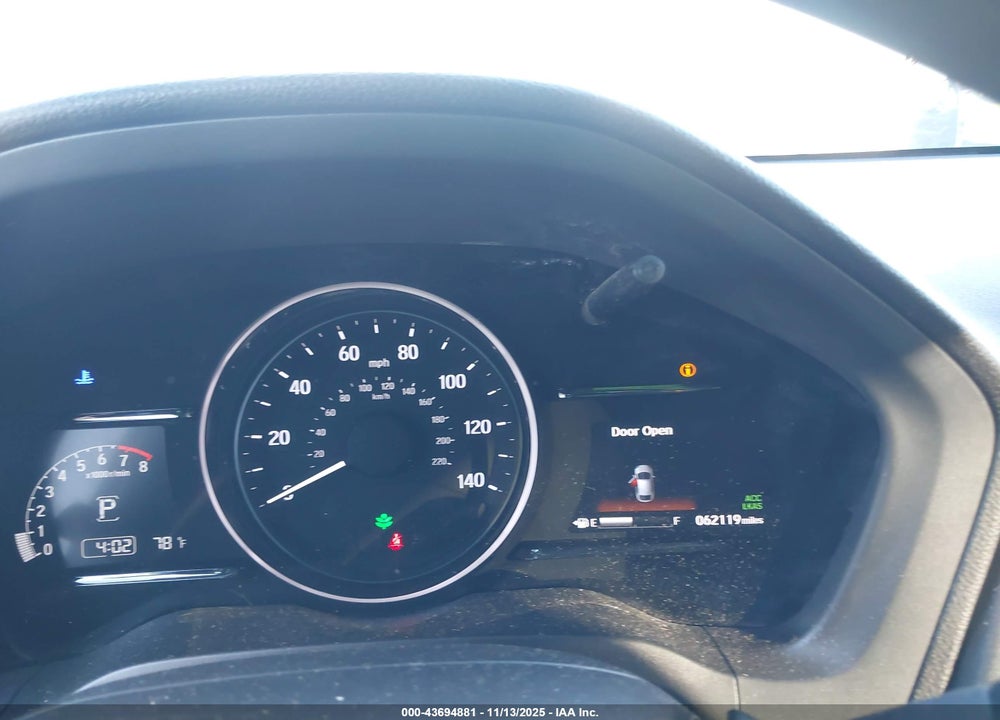 2022 HONDA HR-V EX VIN: 3CZRU5H59NM732182