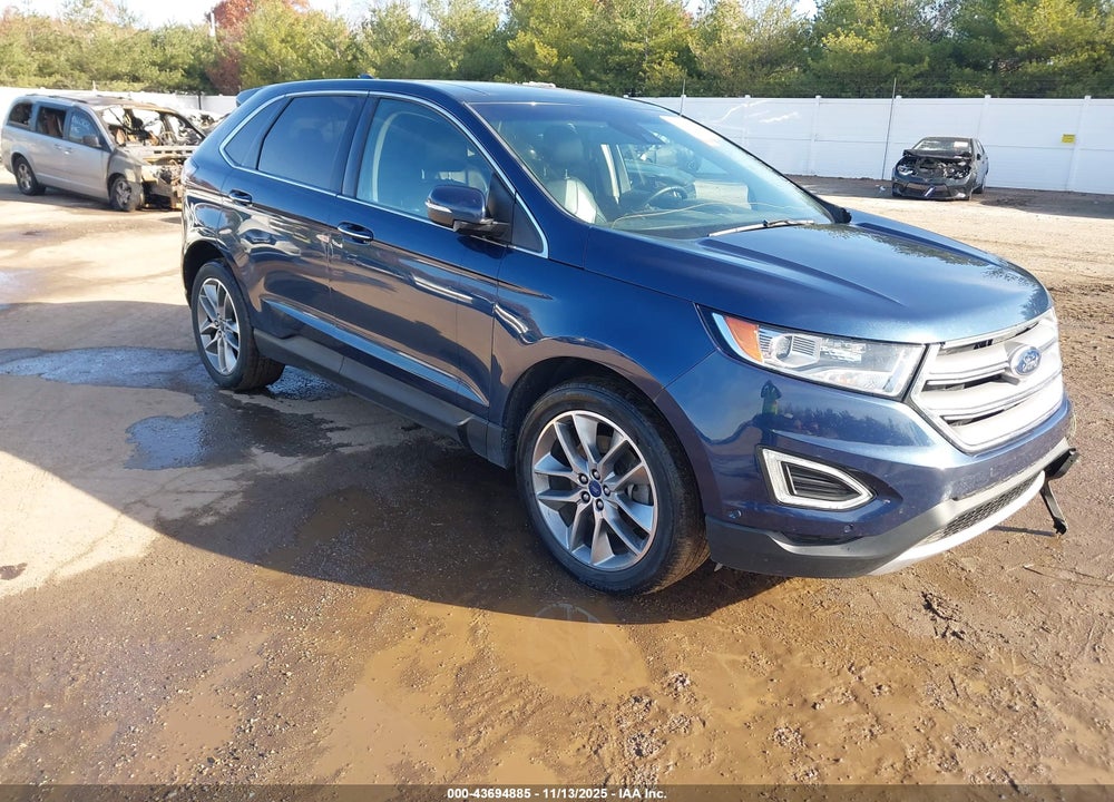 2017 FORD EDGE TITANIUM VIN: 2FMPK4K94HBC30769