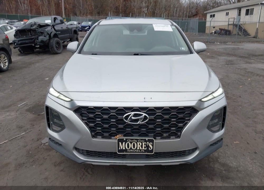 2019 HYUNDAI SANTA FE VIN: 5NMS2CAD7KH054274