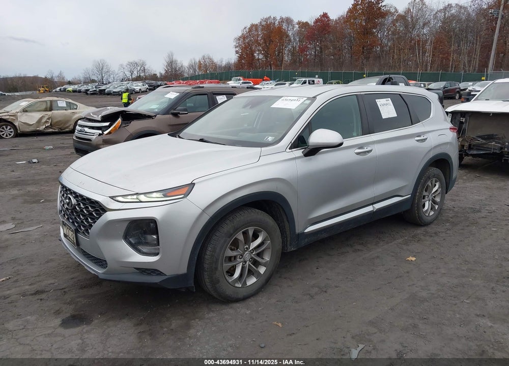 2019 HYUNDAI SANTA FE VIN: 5NMS2CAD7KH054274