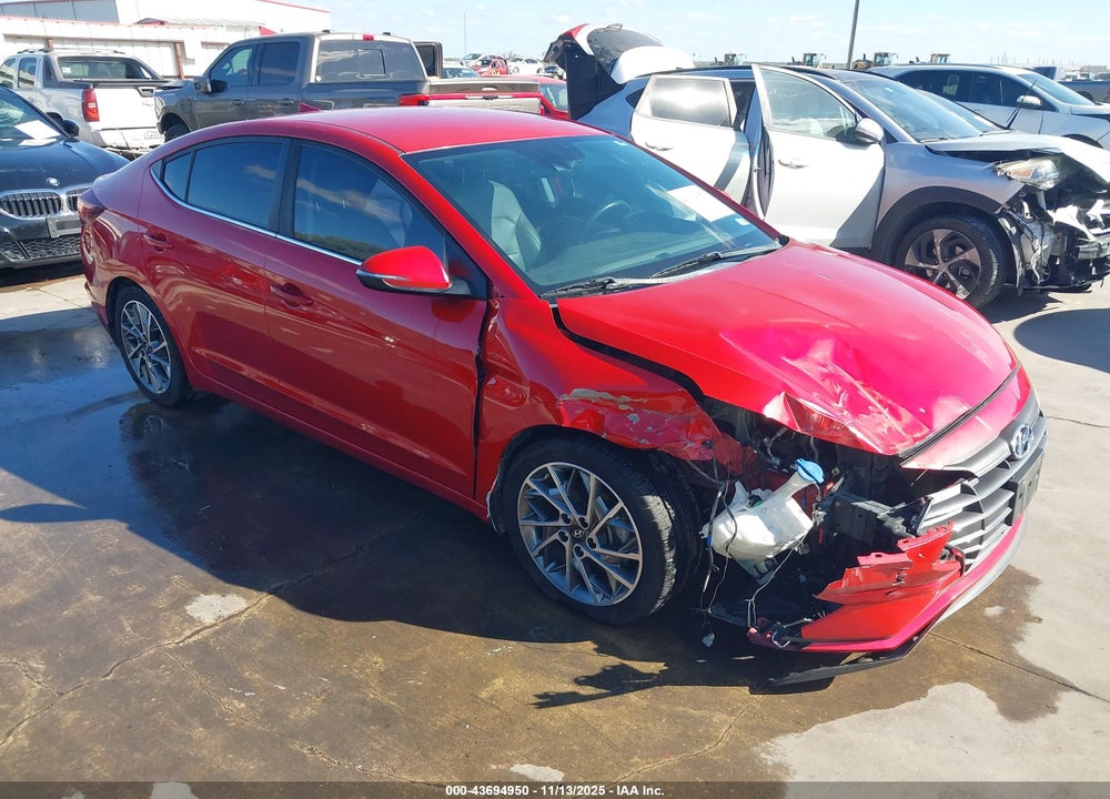 2020 HYUNDAI ELANTRA LIMITED VIN: 5NPD84LF3LH557557