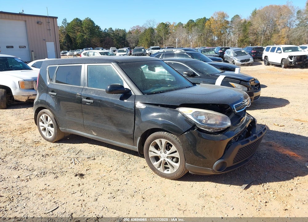 2015 KIA SOUL + VIN: KNDJP3A59F7204002