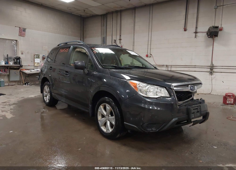 2016 SUBARU FORESTER 2.5I PREMIUM VIN: JF2SJADC9GH452459
