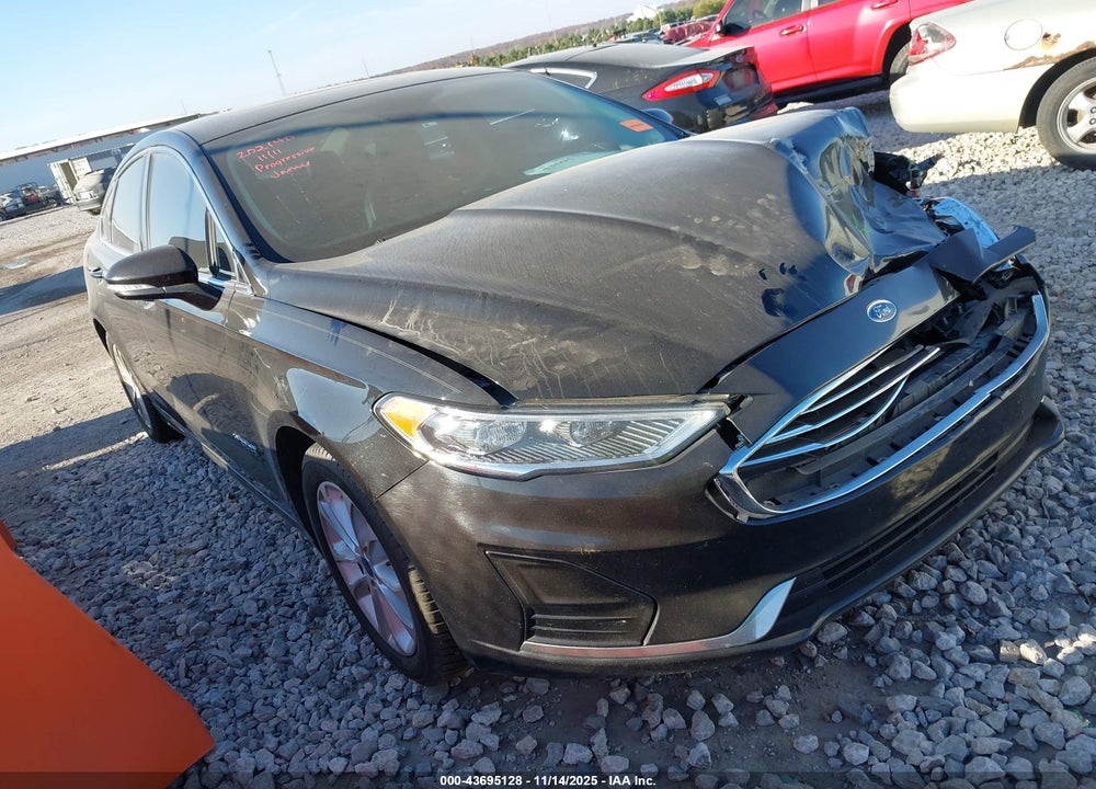 2019 FORD FUSION HYBRID SEL VIN: 3FA6P0MU6KR262360