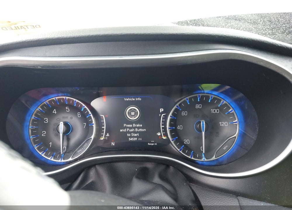 2020 CHRYSLER PACIFICA LIMITED VIN: 2C4RC1GGXLR138646