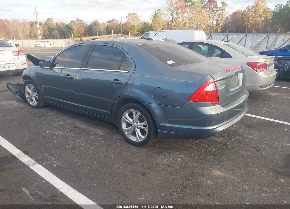 2012 FORD FUSION SE VIN: 3FAHP0HA3CR145720