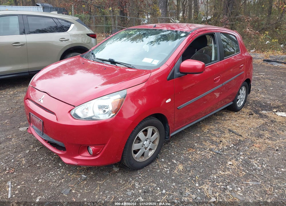 2014 MITSUBISHI MIRAGE ES VIN: ML32A4HJ0EH021937