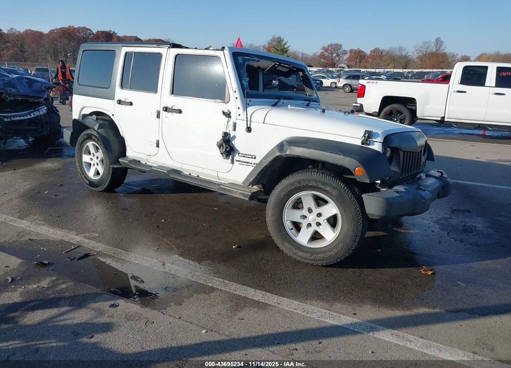 2015 JEEP WRANGLER UNLIMITED SPORT RHD VIN: 1C4BJWKG9FL662413