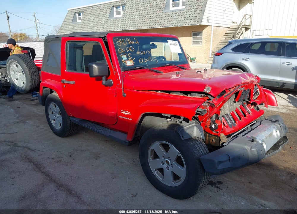 2011 JEEP WRANGLER SAHARA VIN: 1J4AA5D1XBL518131