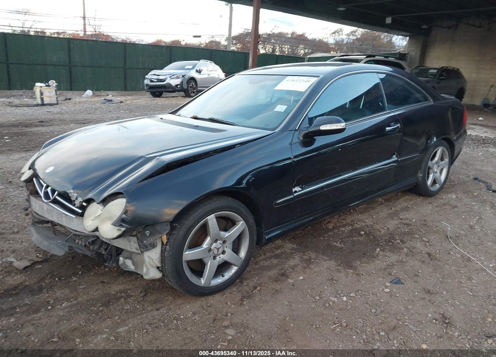 2005 MERCEDES-BENZ CLK 500 VIN: WDBTJ75J55F154291