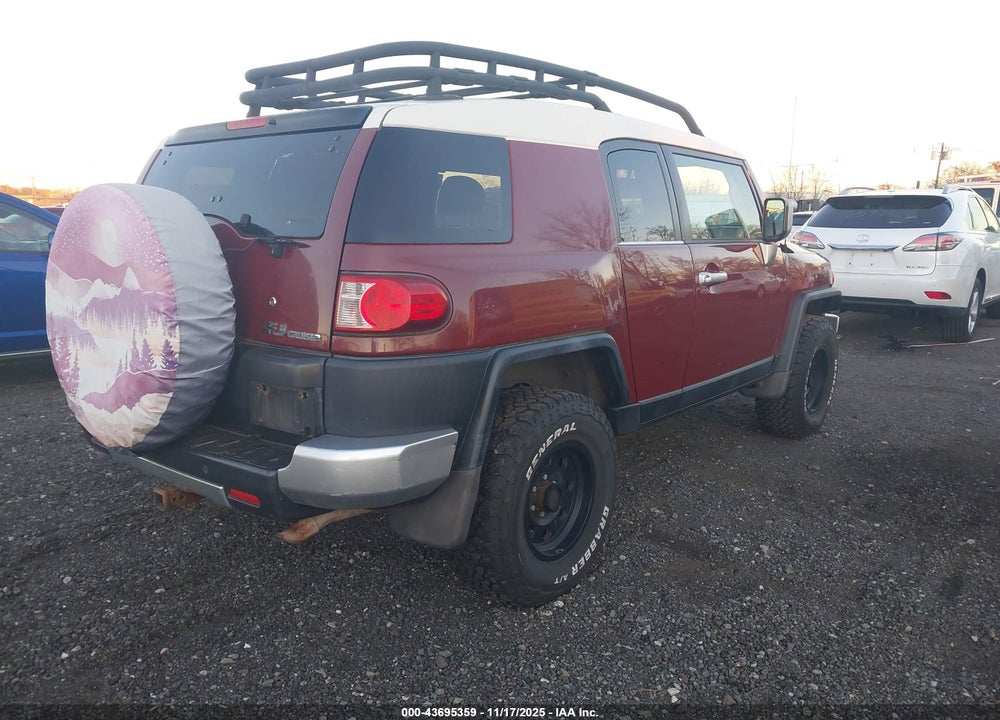 2008 TOYOTA FJ CRUISER VIN: JTEBU11F58K012405