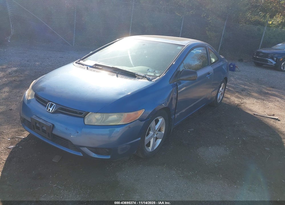 2008 HONDA CIVIC EX VIN: 2HGFG12858H531704