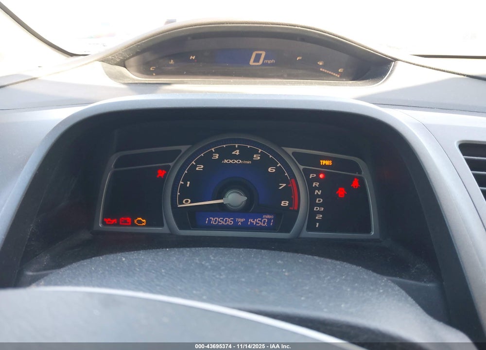 2008 HONDA CIVIC EX VIN: 2HGFG12858H531704