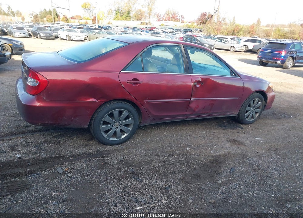 2002 TOYOTA CAMRY XLE VIN: 4T1BE30K62U101287