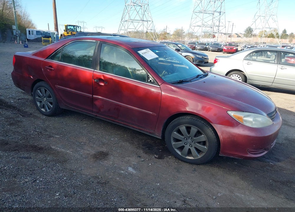 2002 TOYOTA CAMRY XLE VIN: 4T1BE30K62U101287
