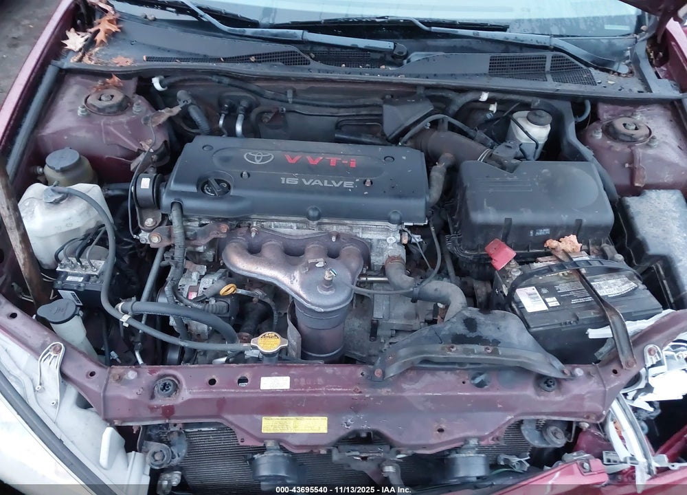 2005 TOYOTA CAMRY LE VIN: 4T1BE32K15U038472