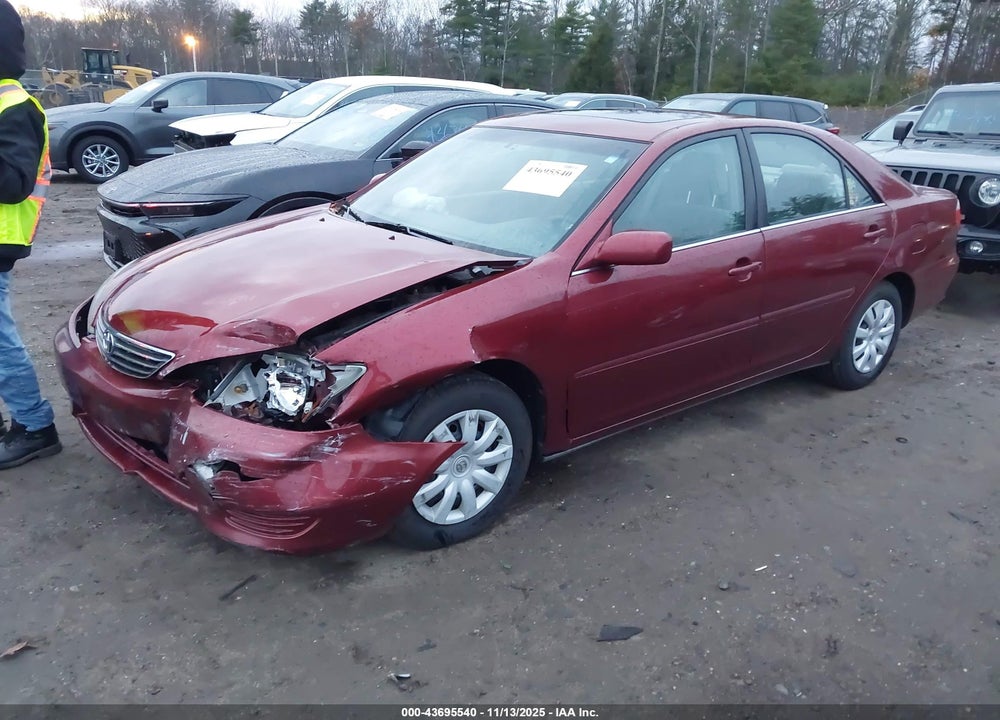 2005 TOYOTA CAMRY LE VIN: 4T1BE32K15U038472