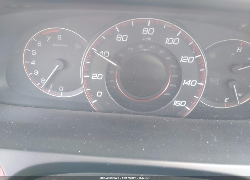 2013 HONDA ACCORD VIN: 1HGCR2F58DA251397