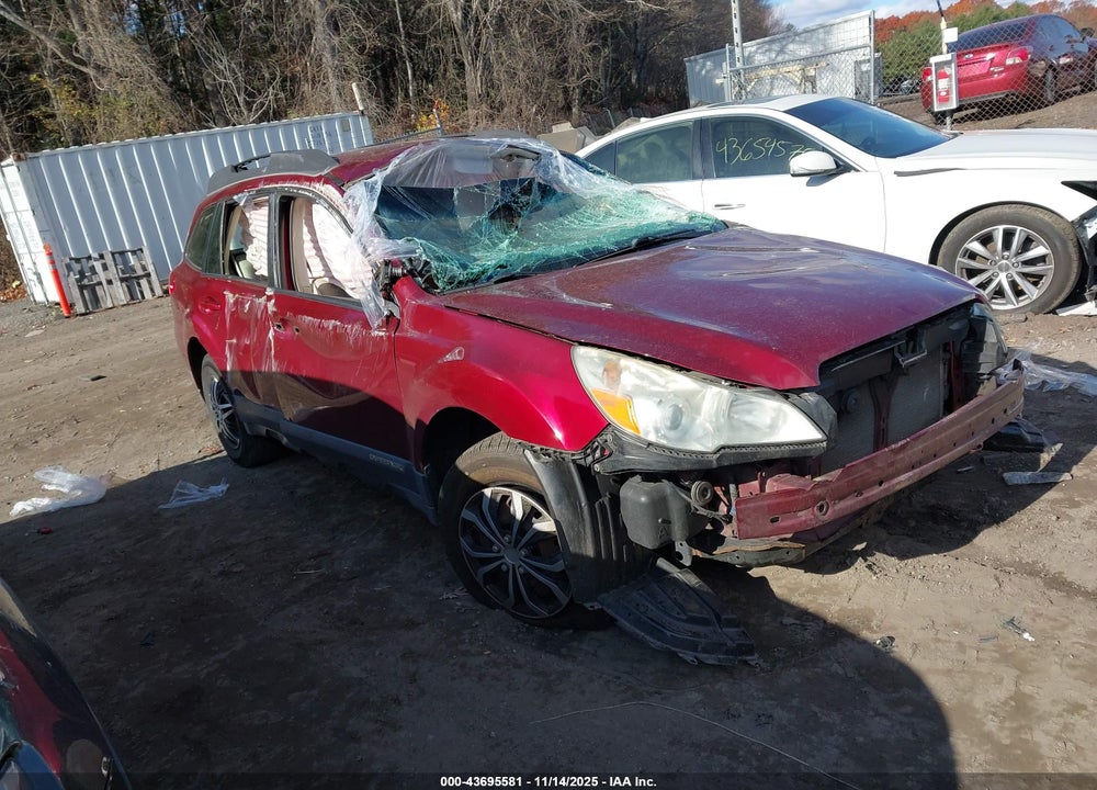 2011 SUBARU OUTBACK 2.5I VIN: 4S4BRBAC8B3371794