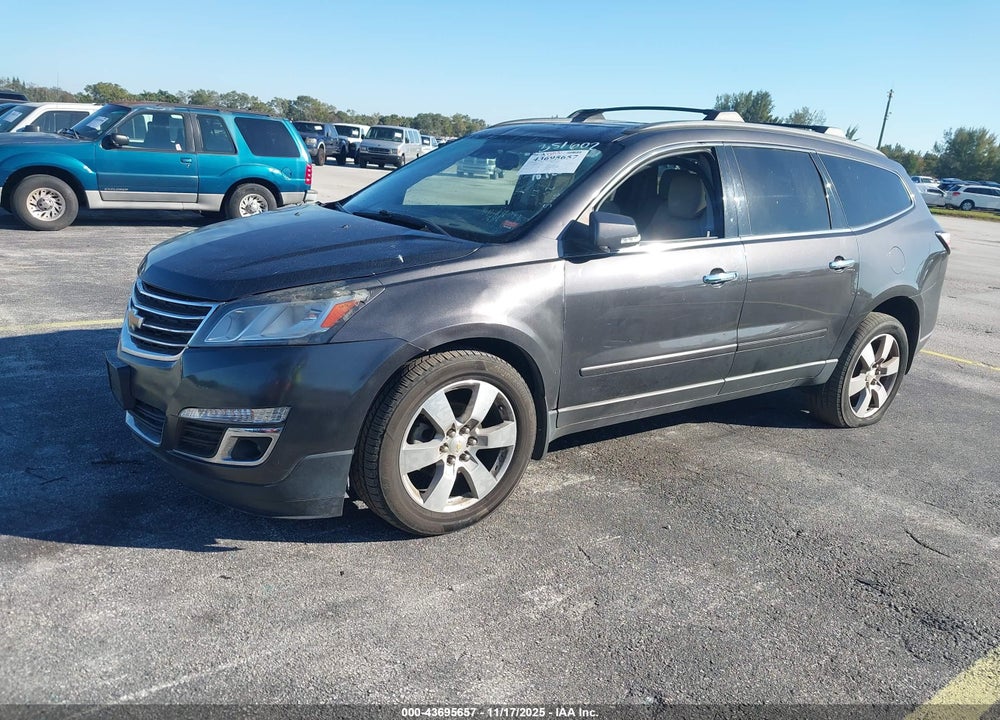 2014 CHEVROLET TRAVERSE LTZ VIN: 1GNKVJKD4EJ351602