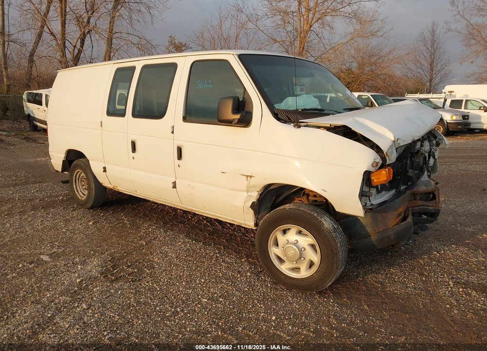 2008 FORD E-150 COMMERCIAL/RECREATIONAL VIN: 1FTNE14W98DA51612