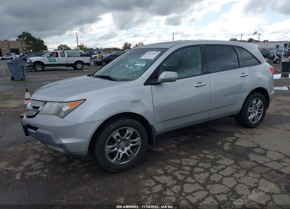 2008 ACURA MDX TECHNOLOGY PACKAGE VIN: 2HNYD28658H548542