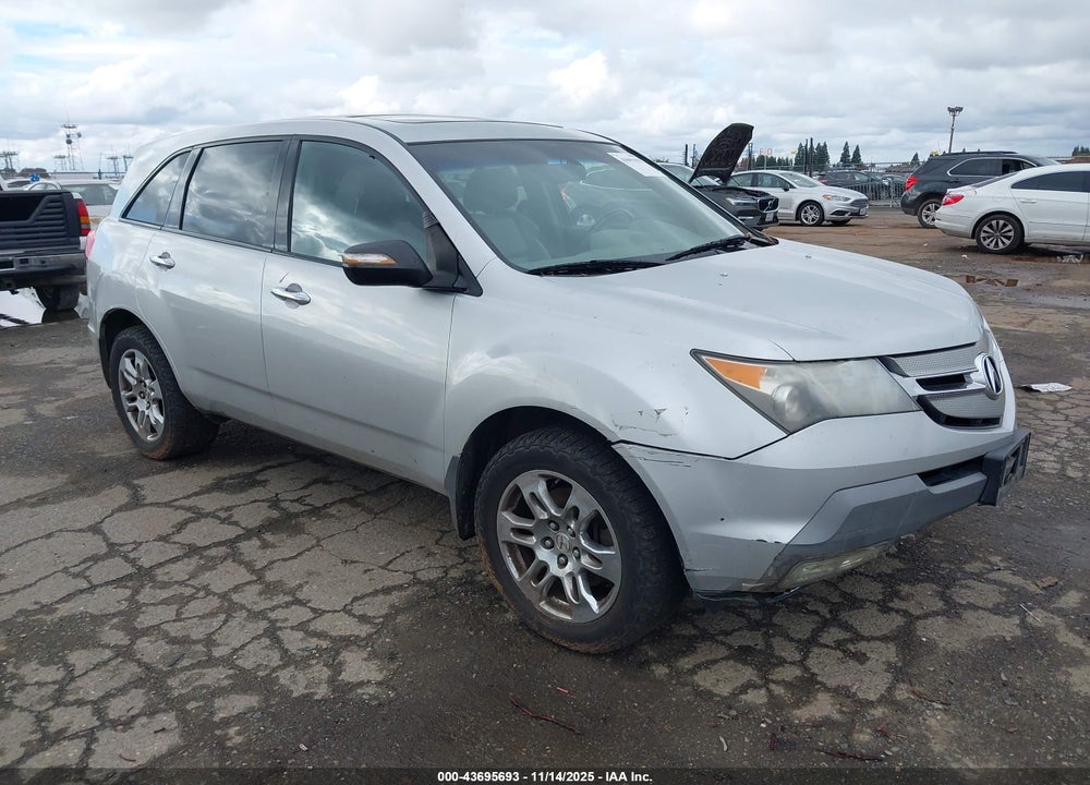 2008 ACURA MDX TECHNOLOGY PACKAGE VIN: 2HNYD28658H548542